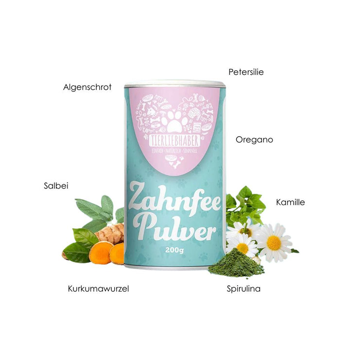 Zahnfee Pulver für Hunde, 200g