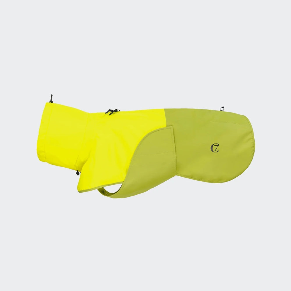 Hondenregenjas ACTIVE Neon Groen/Licht Olijfgroen