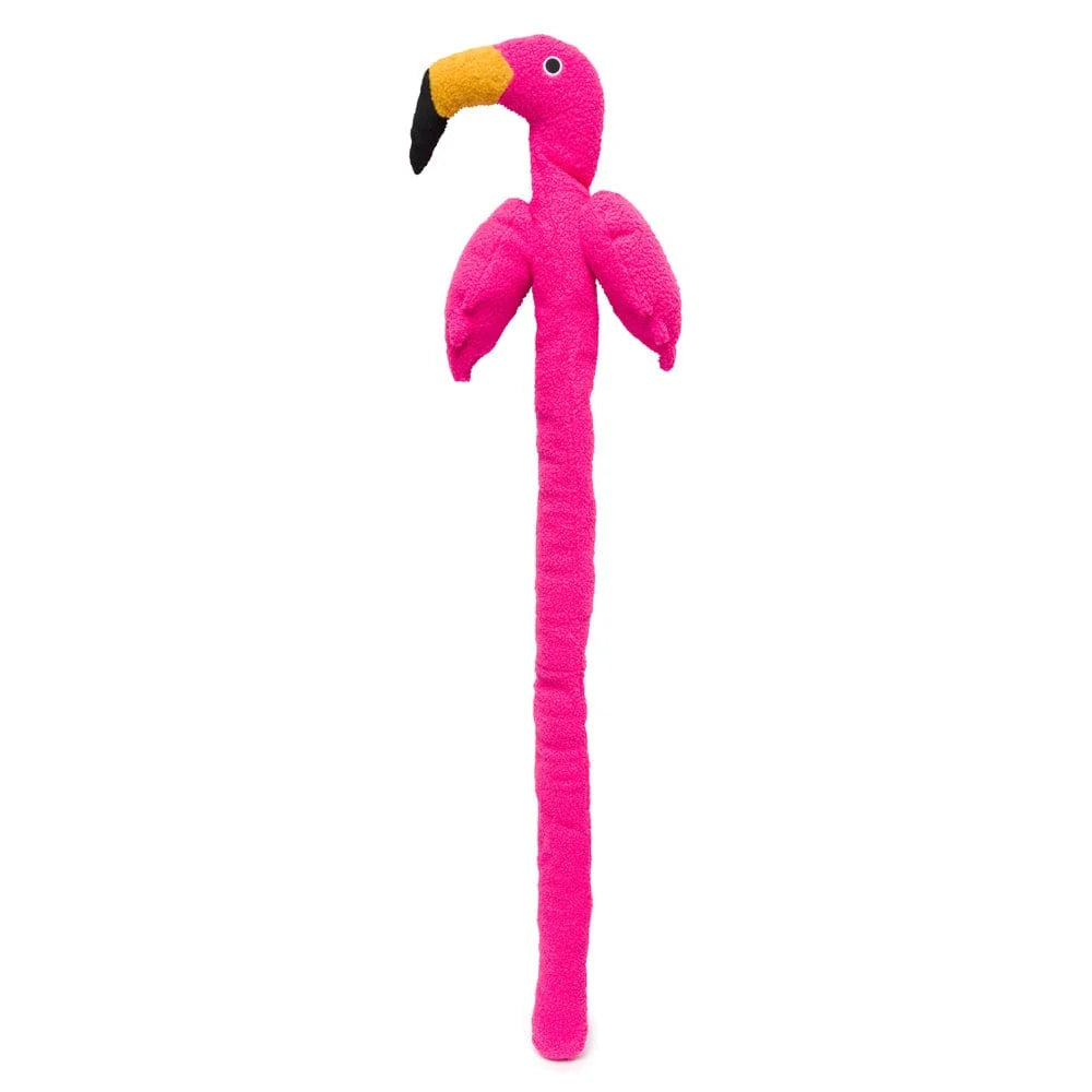 Hundespielzeug Twisty Flamingo