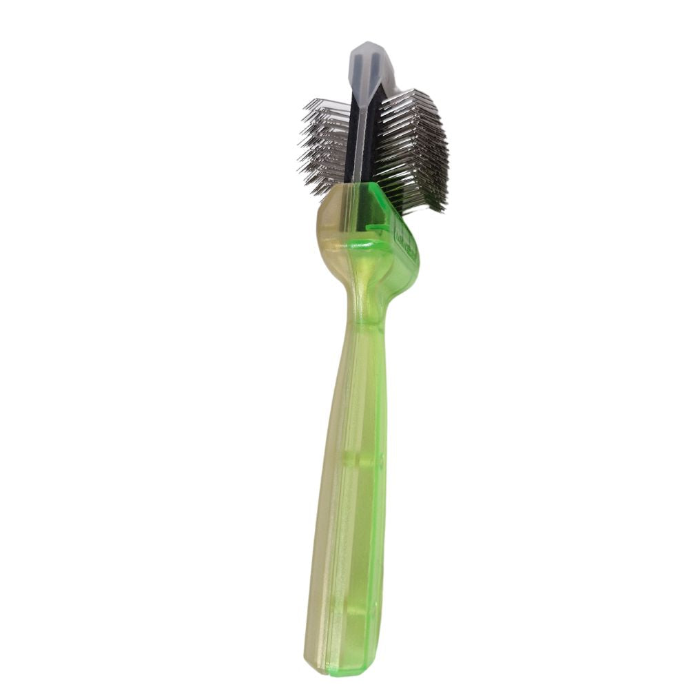 Hundebürste "allround soft" 2in1 Langhaar und Kurzhaar