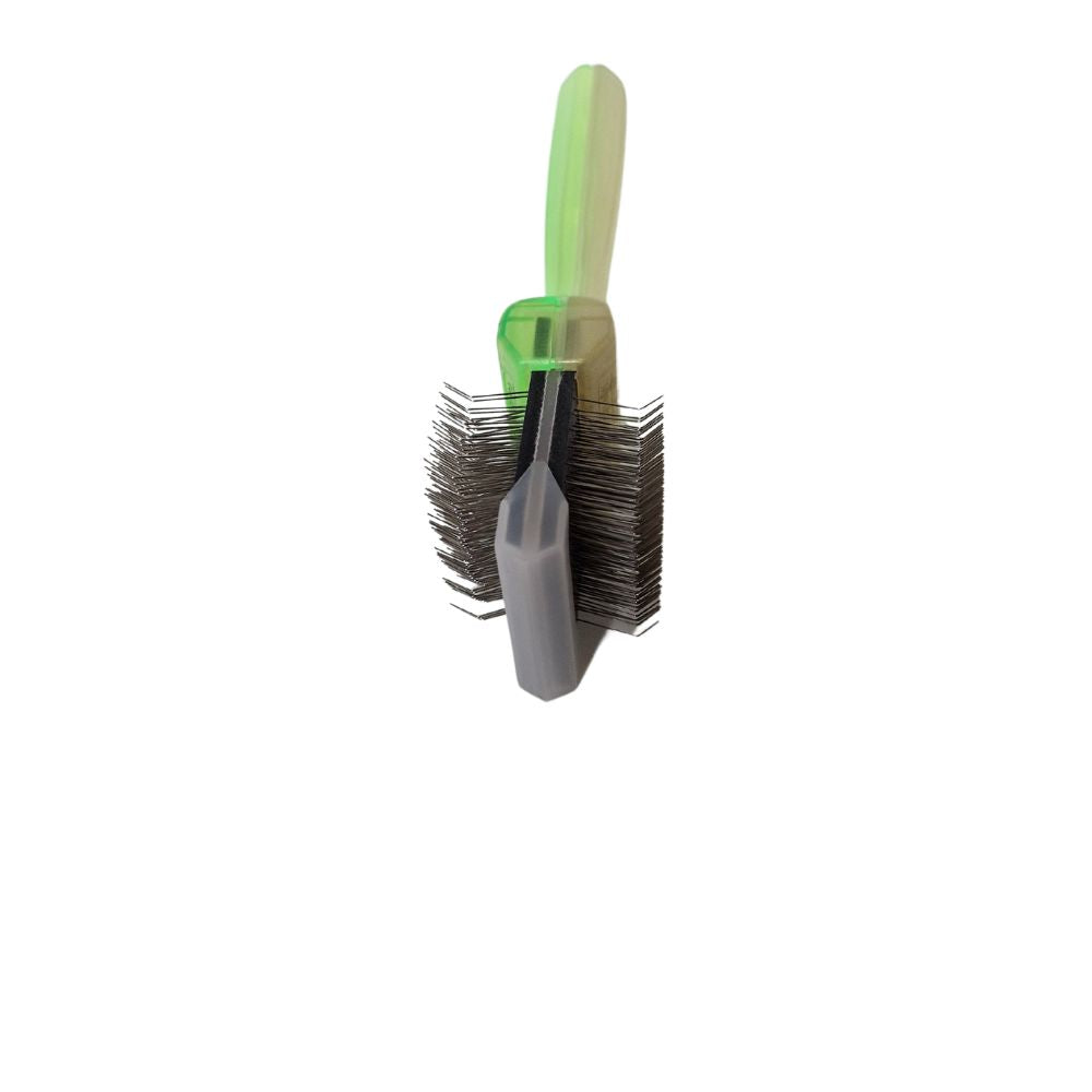 Hundebürste "allround soft" 2in1 Langhaar und Kurzhaar