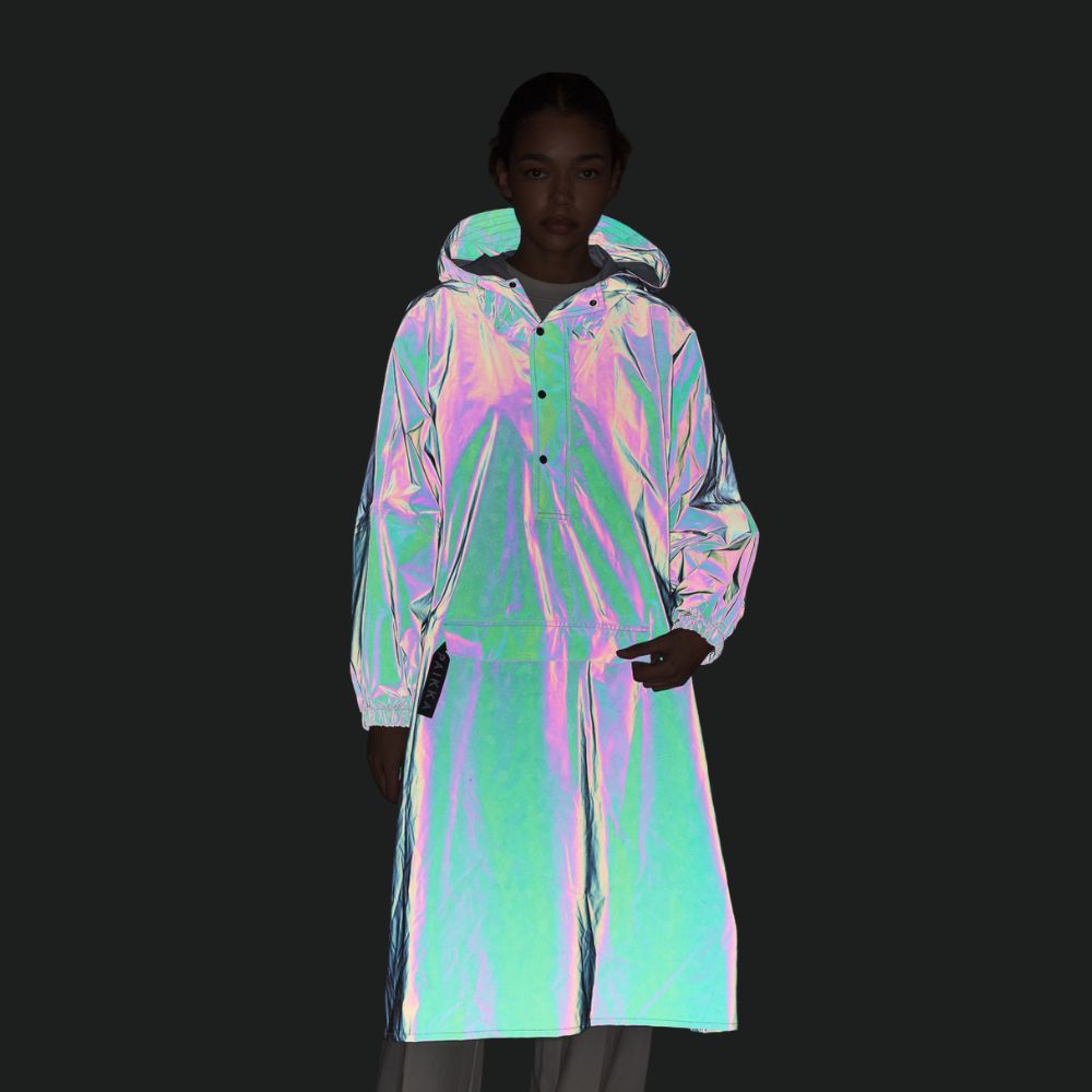 Regenponcho zeer reflecterend Leo-Green
