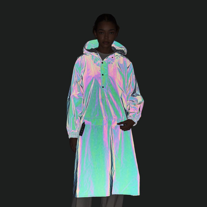 Regenponcho zeer reflecterend Leo-Green