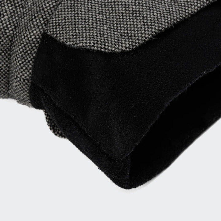 Hundemantel Fr. Bulldogge Brooklyn Tweed Black