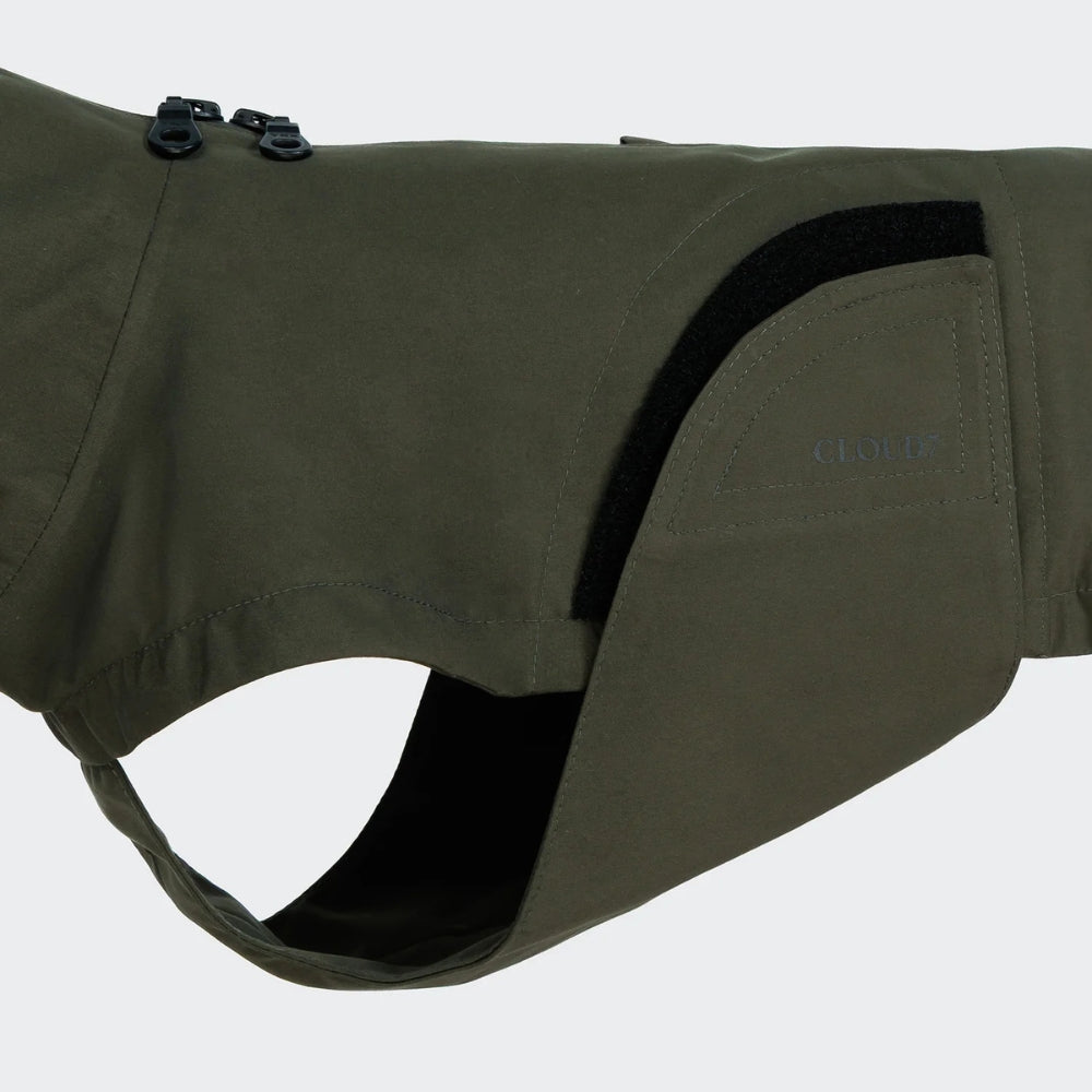 Hunderegenmantel DACKEL Dublin 2.0 Dark Olive