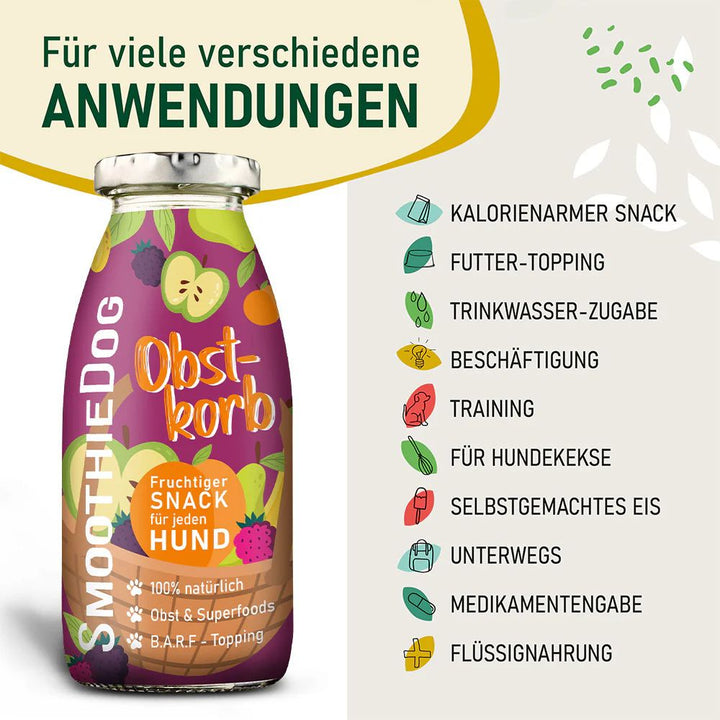 Honden Smoothie Fruitmand, 250ml