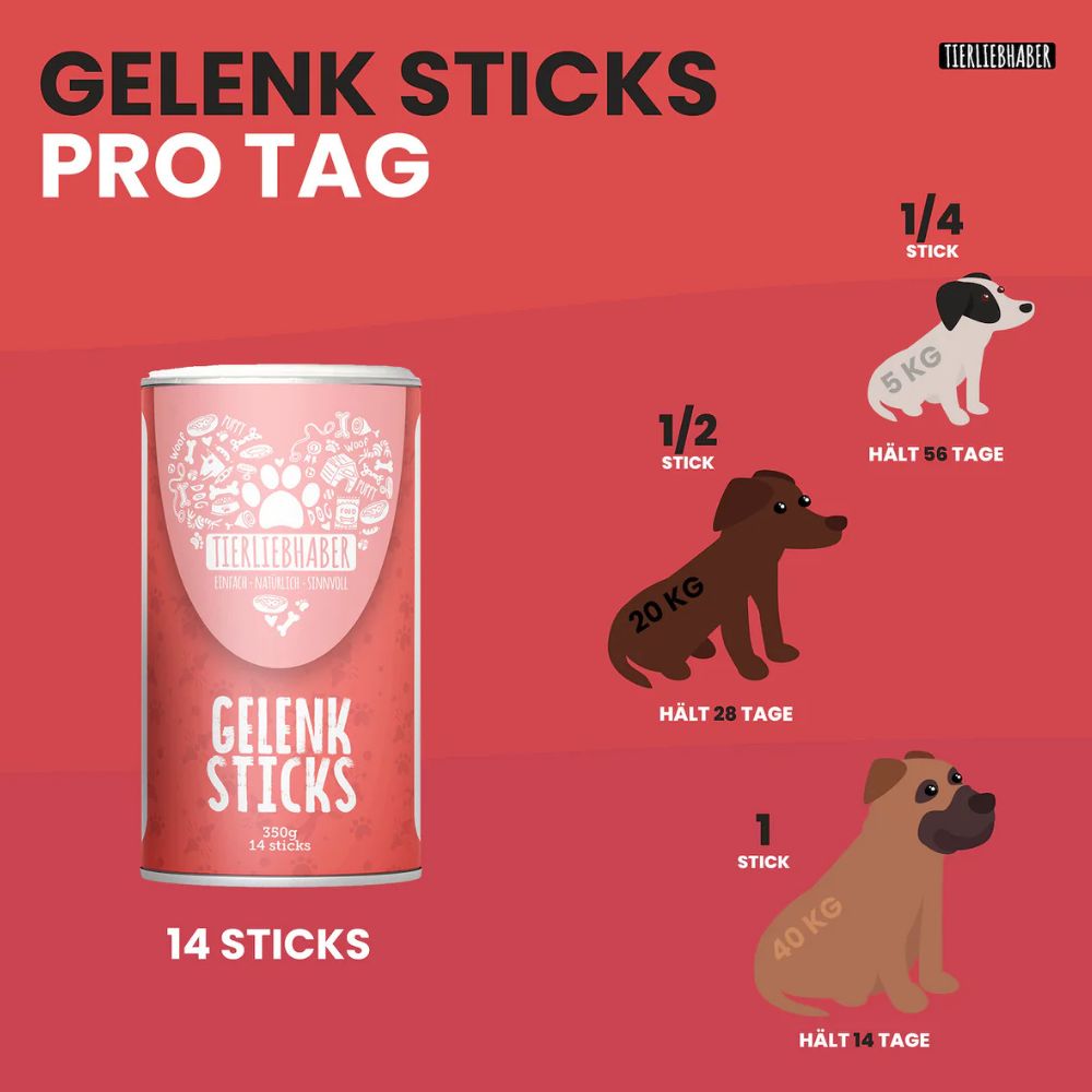 Jointsticks van Tierliebhaber, 350g