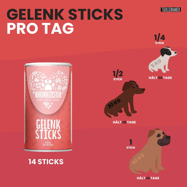 Jointsticks van Tierliebhaber, 350g