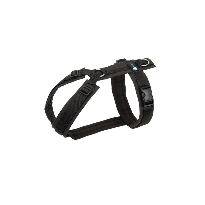 Hundegeschirr Fun Schwarz-Schwarz kurz/lang