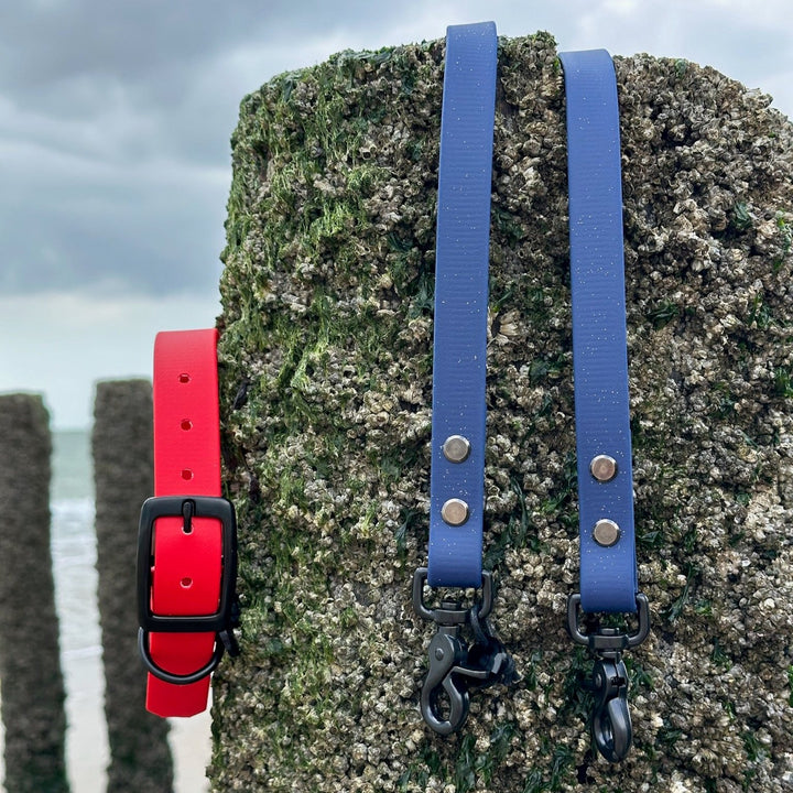 BETA-BIOTHANE® Halsband en Lijn Fierce Rood
