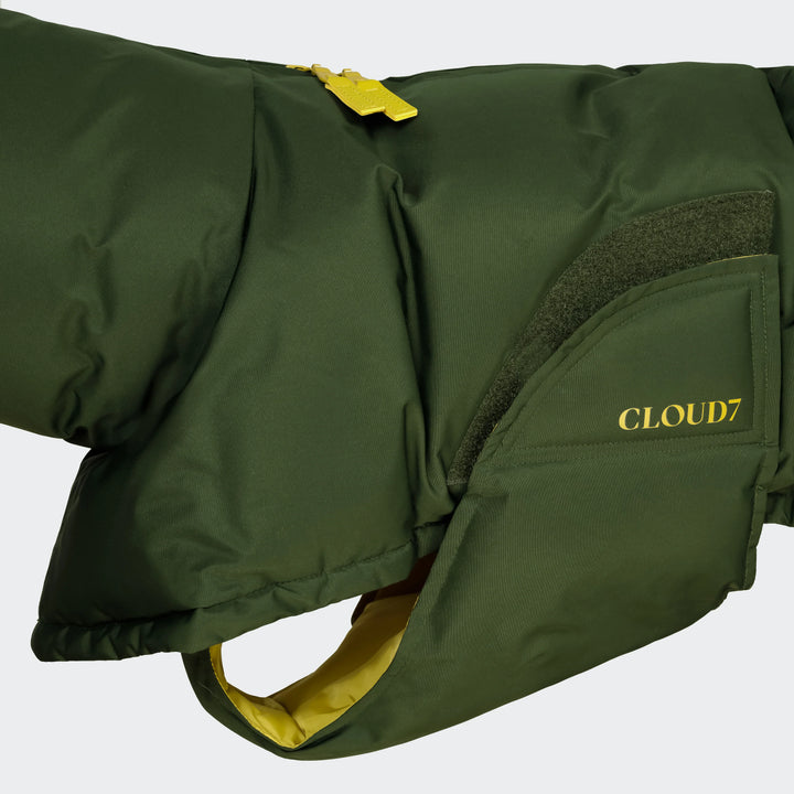 Hundewintermantel Everest Pro Olive