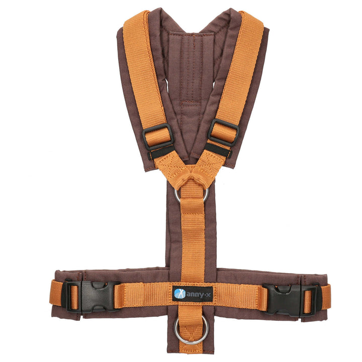 AnnyX Hundegeschirr Fun Bernstein-Braun