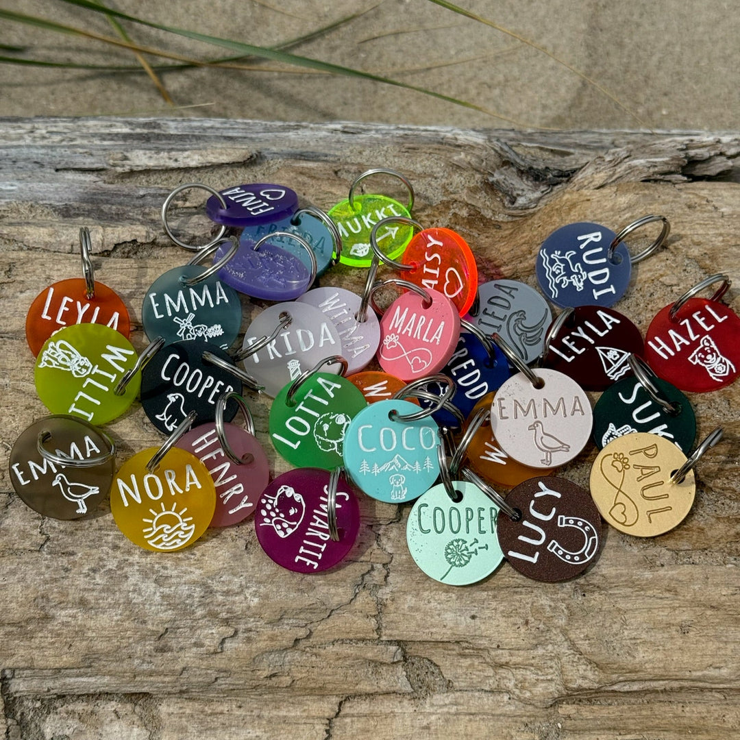 Dog tag with engraving - Design it yourself now ✍️🐶