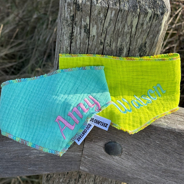 Zeeland Dog Scarf Lemon