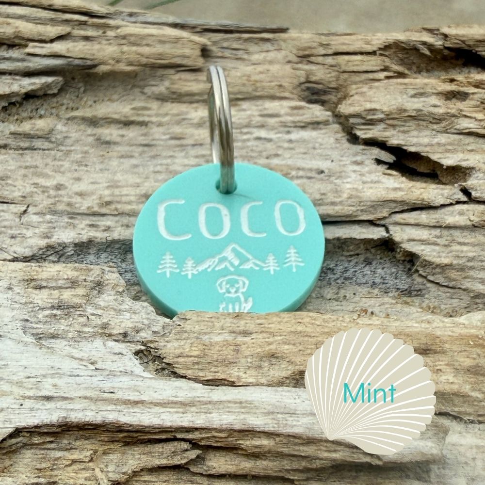 Dog tag with engraving - Design it yourself now ✍️🐶