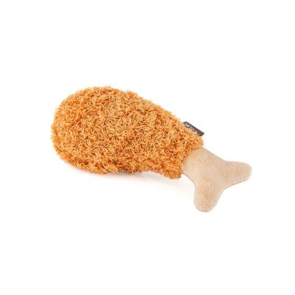 Dog toy chicken leg