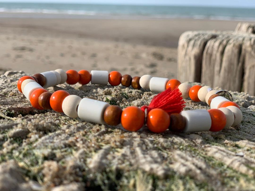 Zeeland Dog Hippie Kettchen mit EM-Keramik Pumpkin Jetzt erhältlich bei Dogsmopolitan