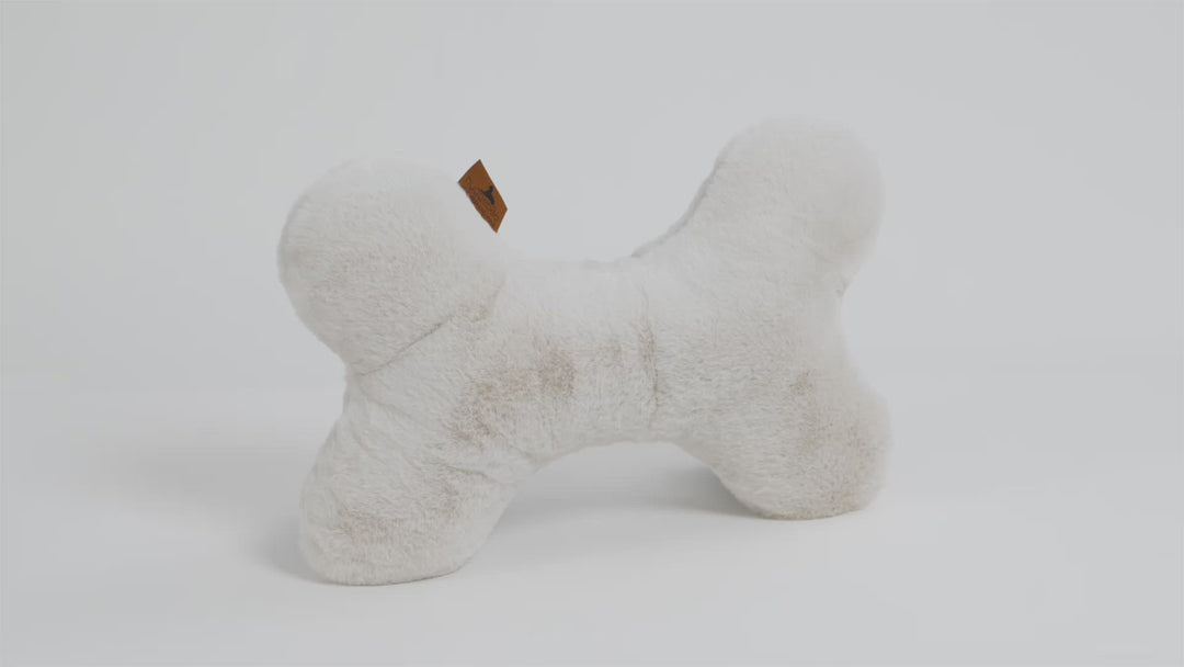Kopf- und Kuschelkissen für Hunde HYGGEBONE® | Ivory