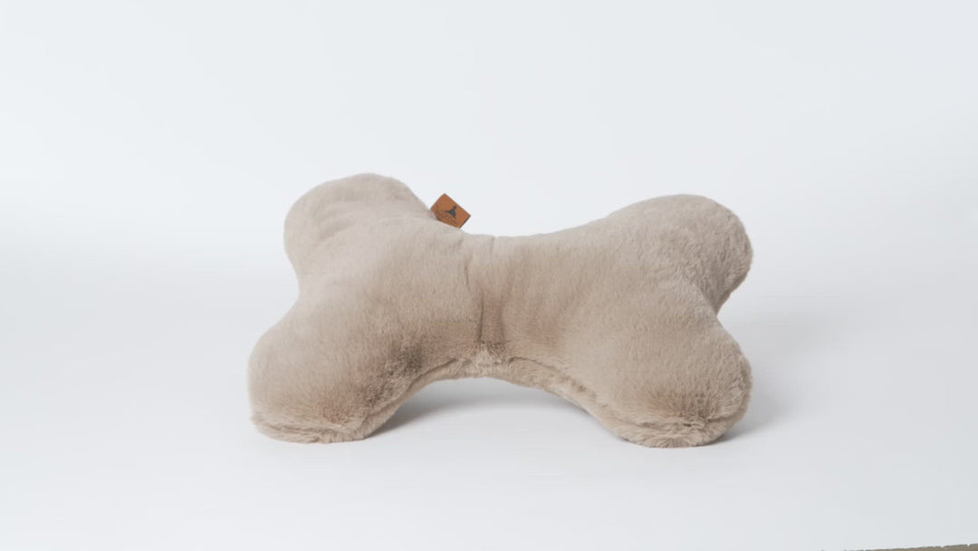 Kopf- und Kuschelkissen für Hunde HYGGEBONE® | Maroon