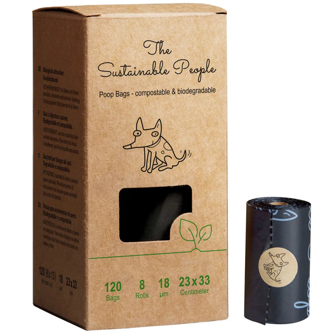 BIO Poop Bags - biologisch abbaubare Hundekotbeutel Jetzt erhältlich bei Dogsmopolitan