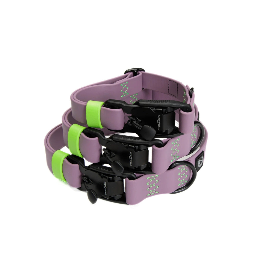 Hundehalsband BioThane Ipanema - Lilac