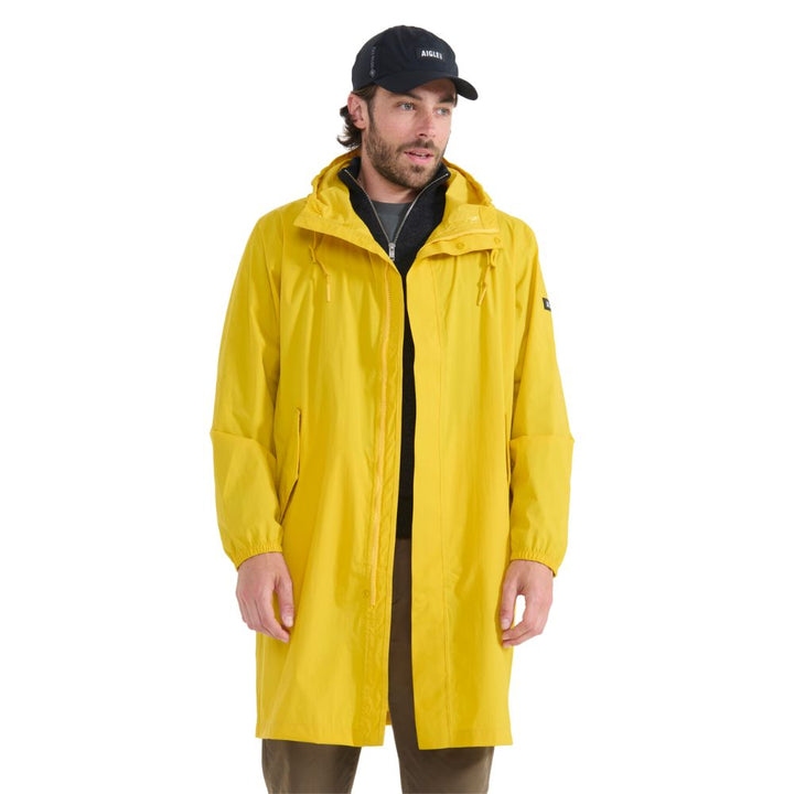 Langer wasserdichter Parka Herren/Unisex Lemony - AIGLE MTD® Technologie