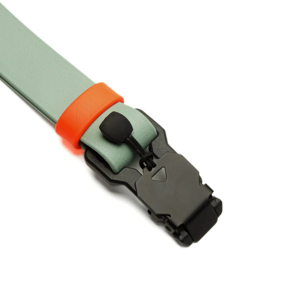 Hundehalsband BioThane Ipanema - Mint-Neon Orange