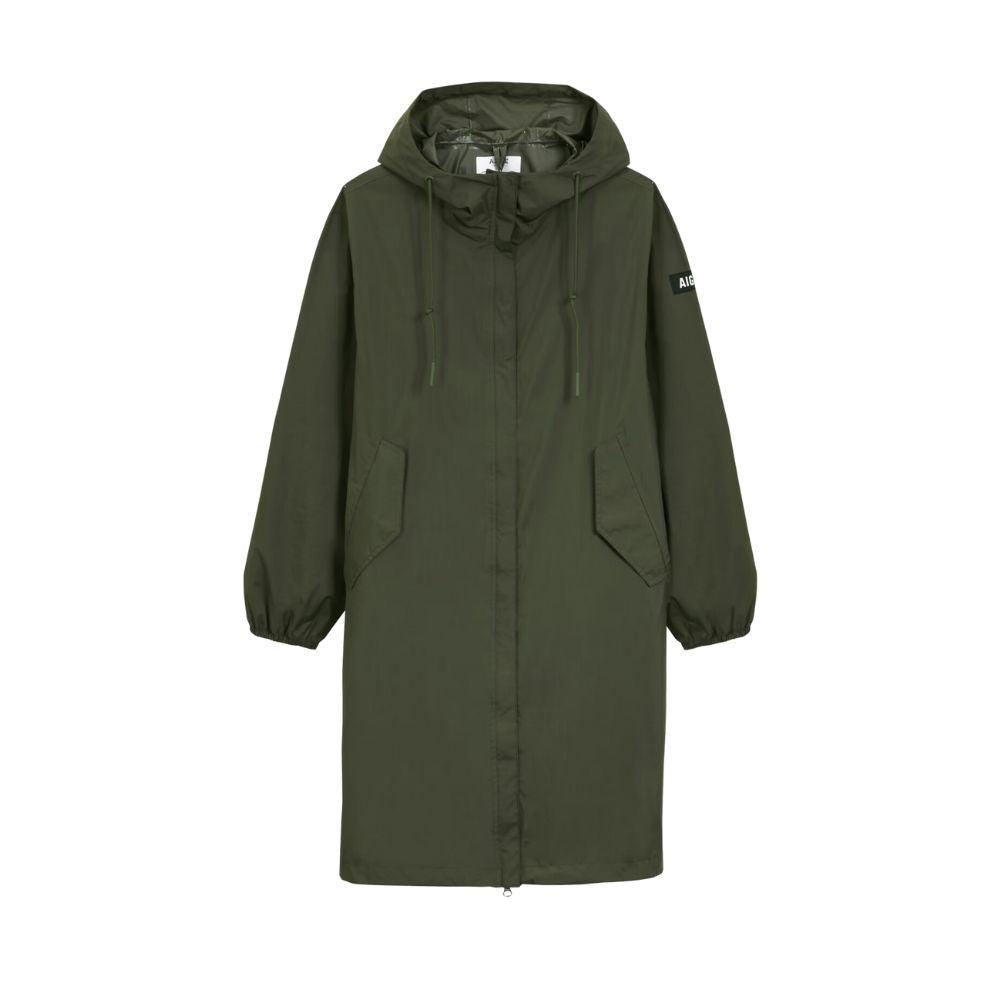 Langer wasserdichter Parka für Damen Avocat - AIGLE MTD® Technologie