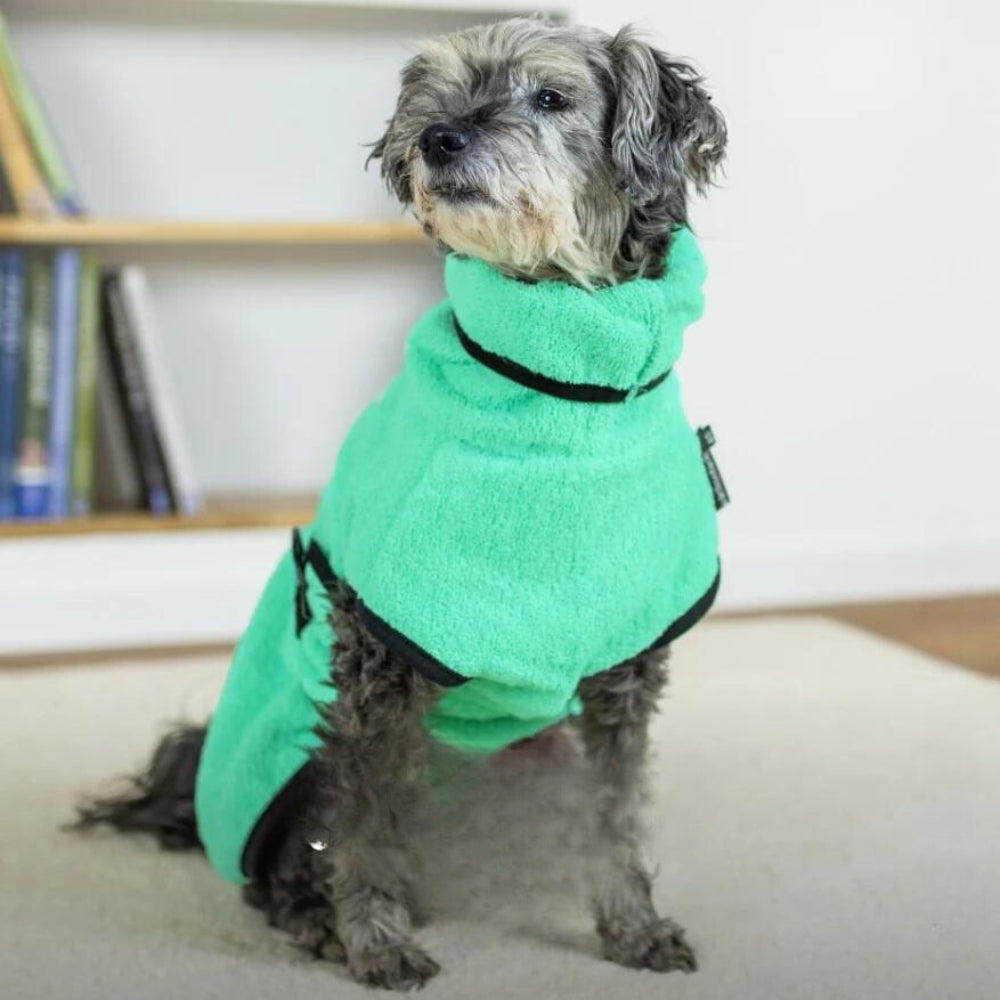 Dog Bathrobe Mint