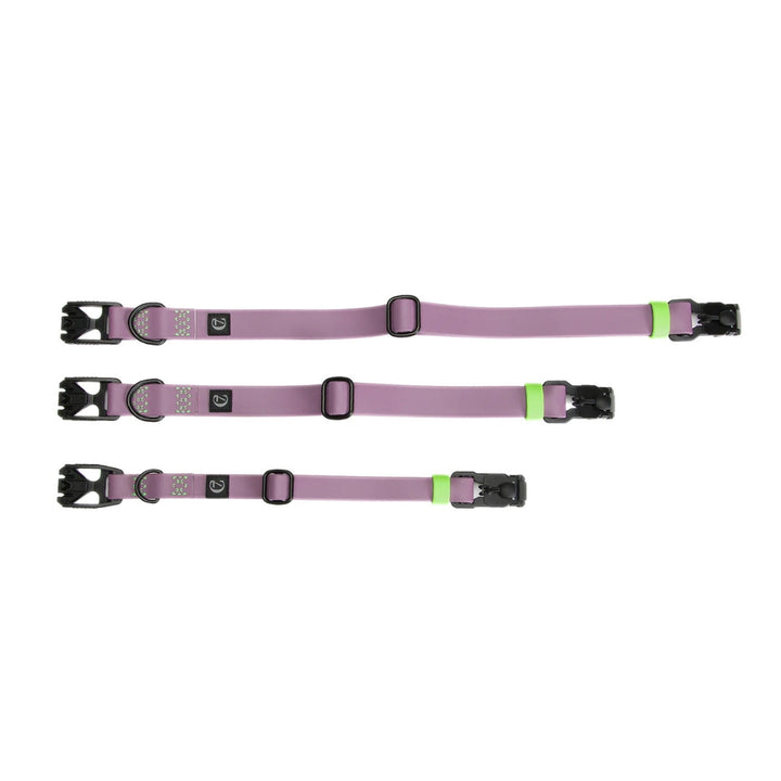 Hundehalsband BioThane Ipanema - Lilac