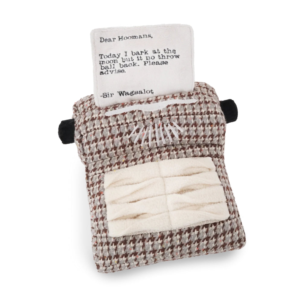 Hundespielzeug Schreibmaschine