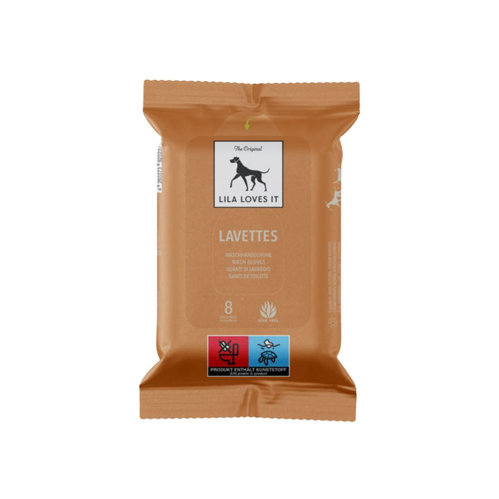 Lavettes - Feuchte Waschhandschuhe