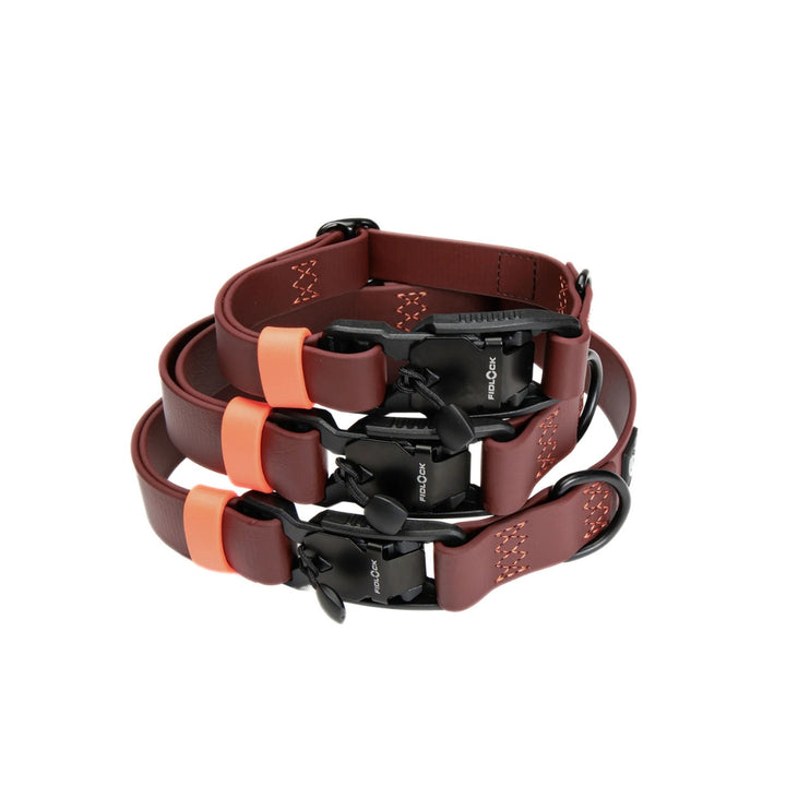 Hundehalsband BioThane Ipanema - Dark Aubergine