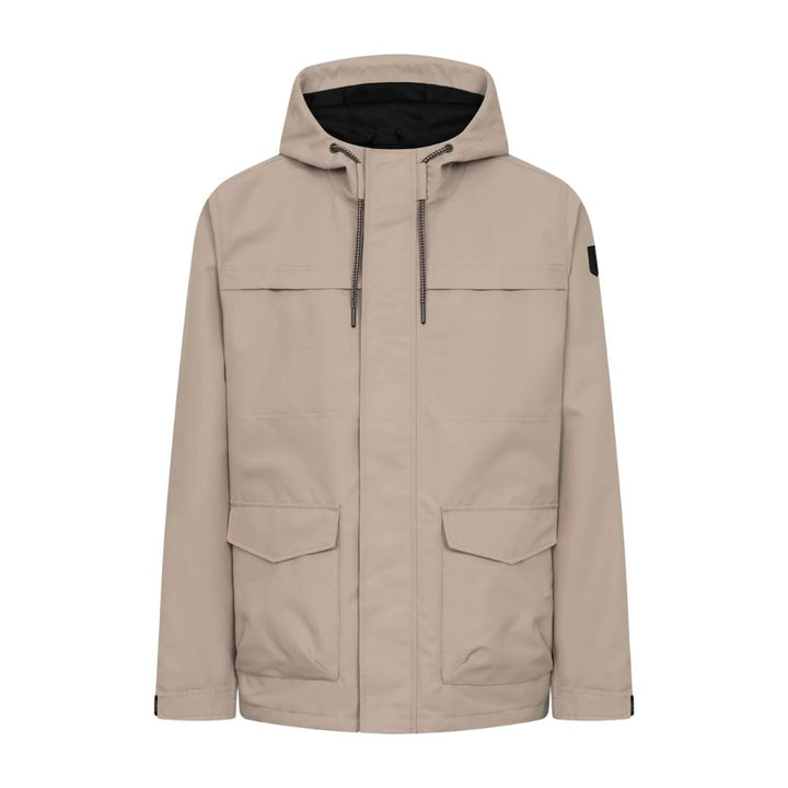 Phoeby Dog Herren Regenjacke Cobblestone Jet Black