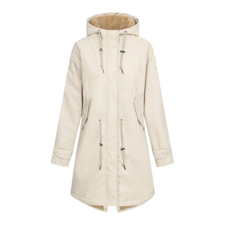 Regenjacke Damen Friese Tidaholm von Derbe in Beige