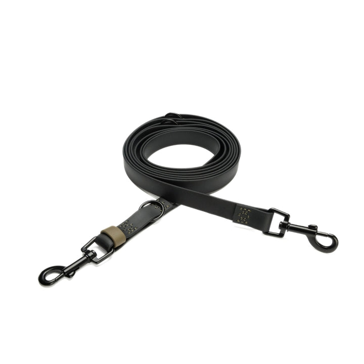 Hundeleine BioThane Ipanema - Black-Olive