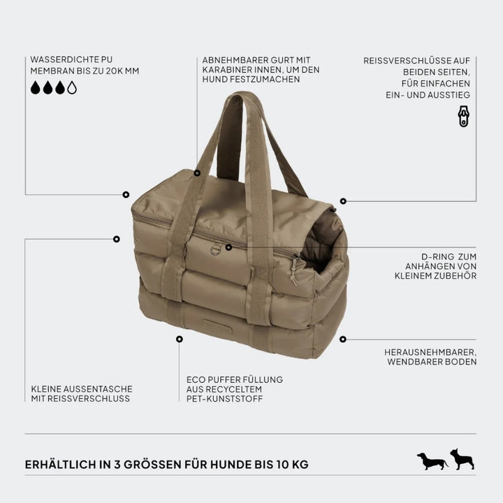 Hundetasche Montreal Sandy Brown