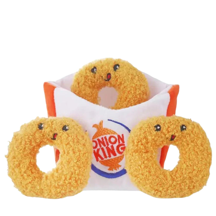 Hundespielzeug Zwiebelringe