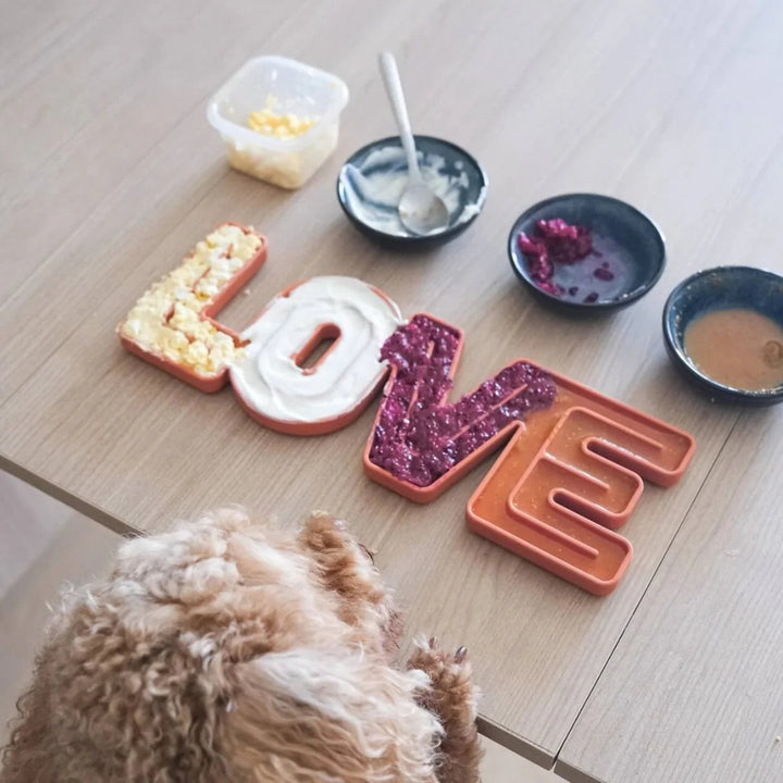 Hundeschleckmatte Love