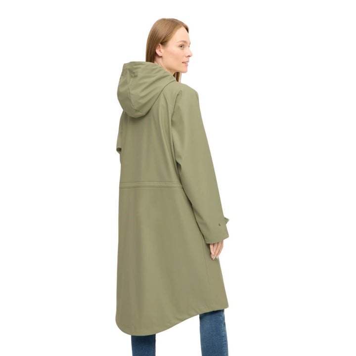 Tildaby Damen Regenjacke Oxford-Tea