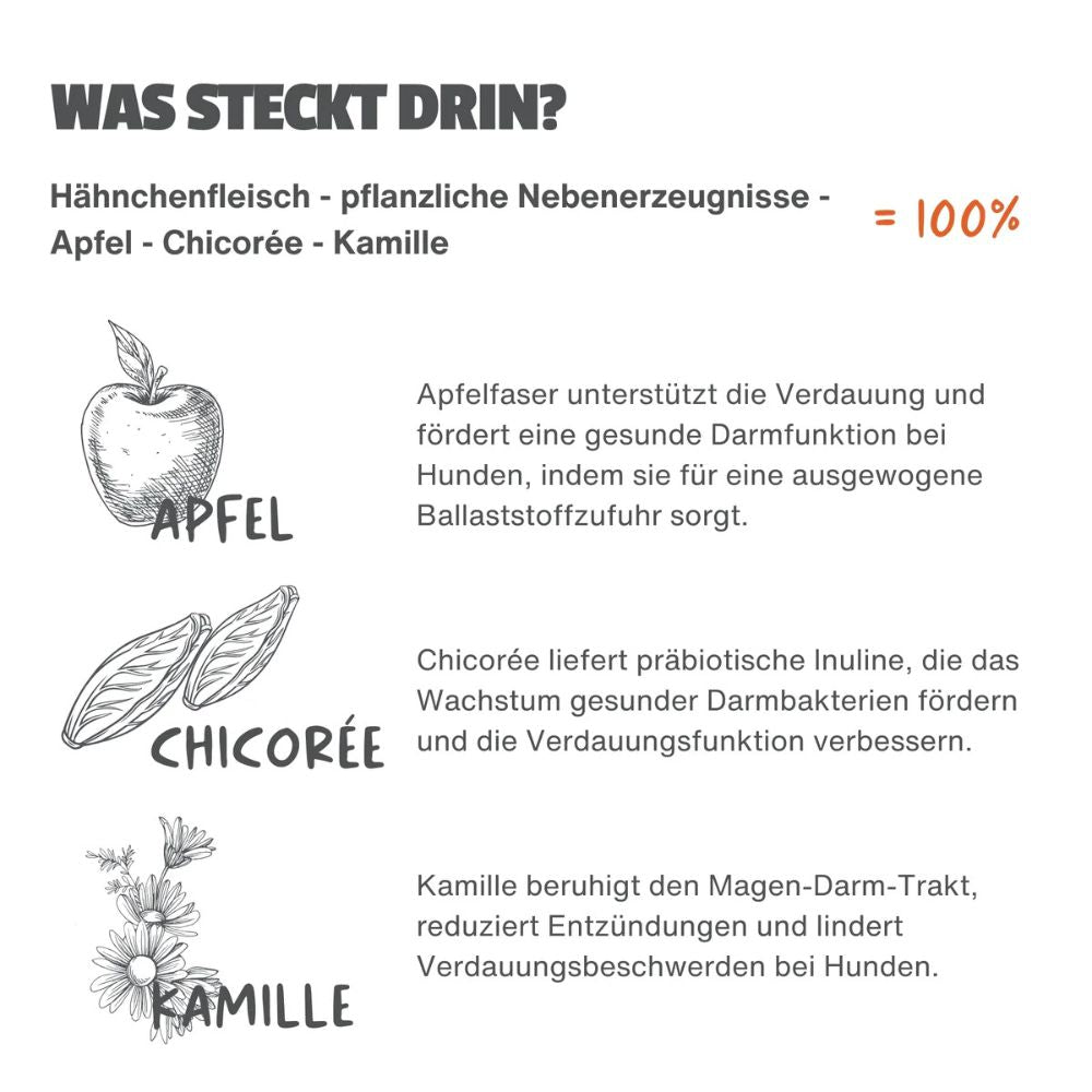 Funktionssnack Escapure Magen-Darm-Schmeichler Huhn