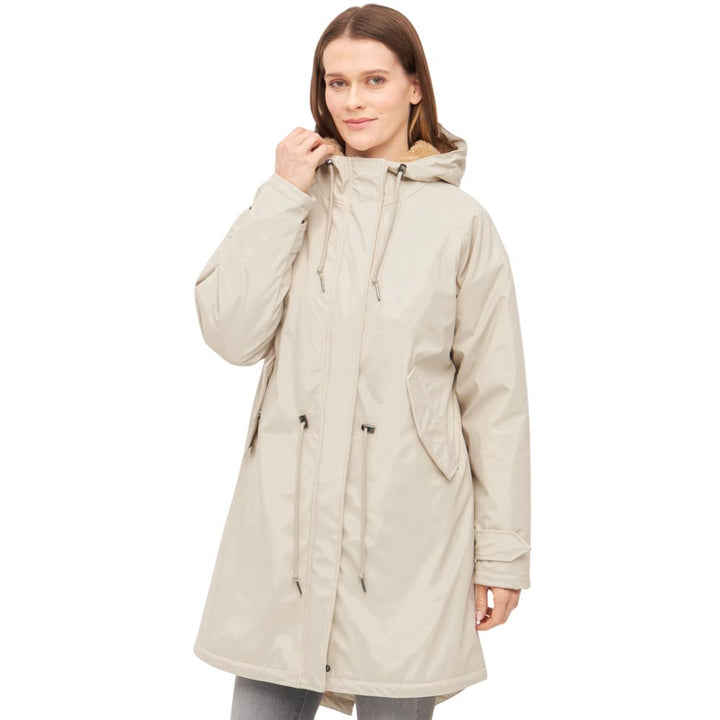 Regenjacke Damen Friese Tidaholm von Derbe in Beige