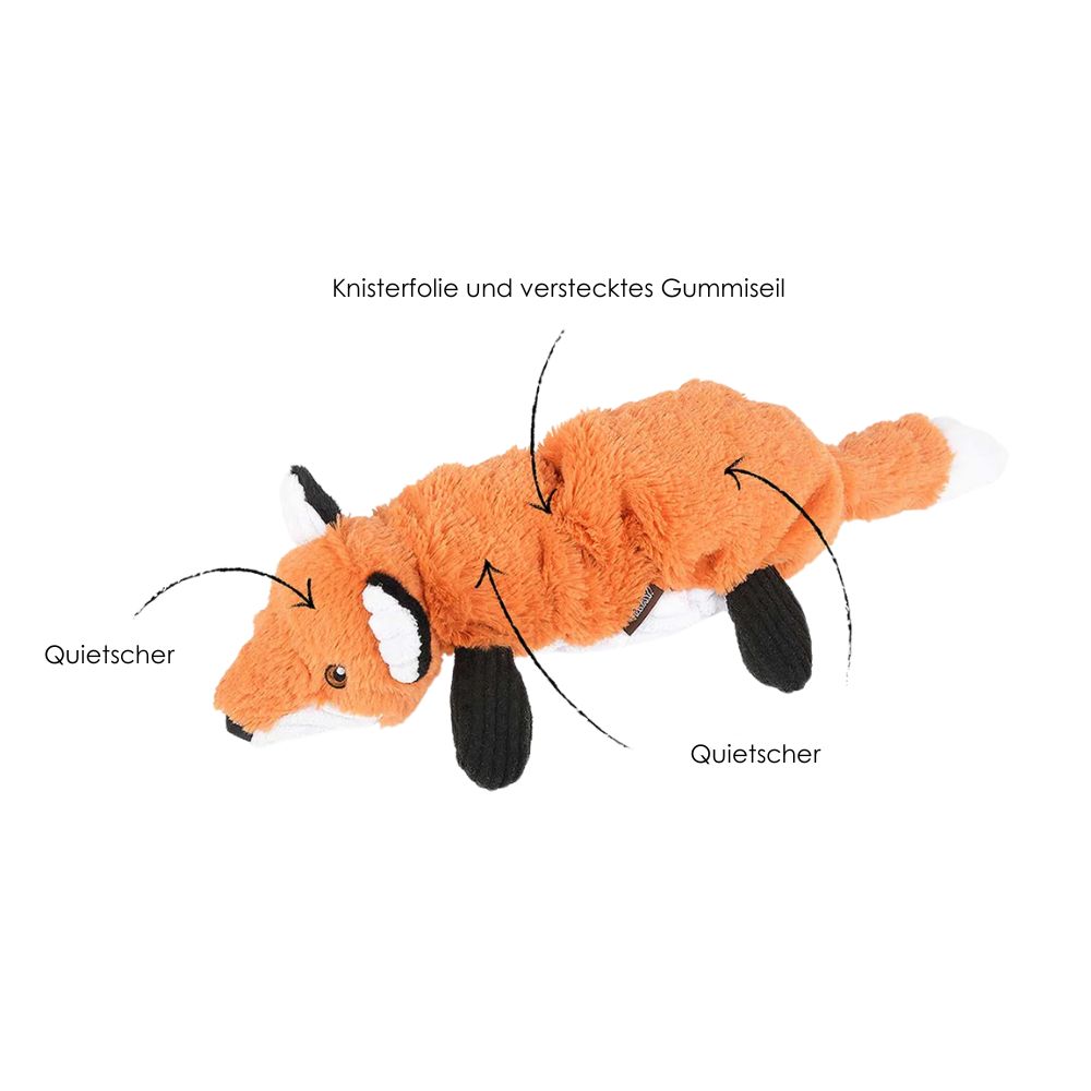 Hondenspeelgoedvos Freya