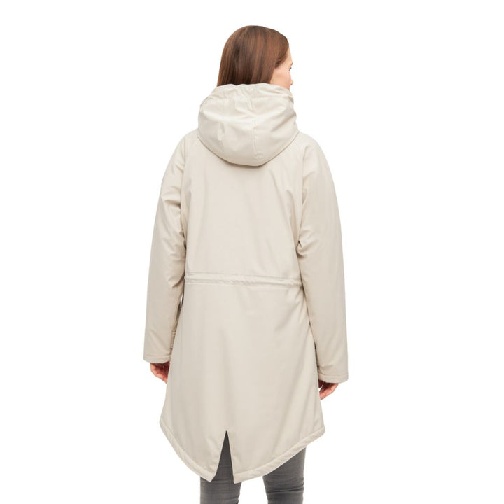 Regenjacke Damen Friese Tidaholm von Derbe in Beige