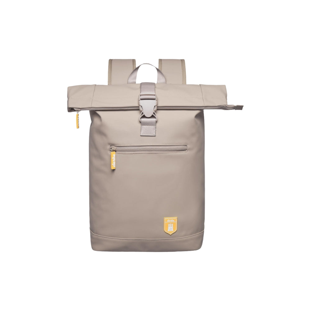 Derbe Ruck Rucksack Cobblestone Beige Rolltop Wasserabweisend