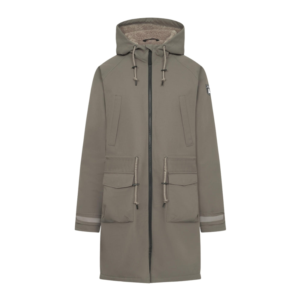 Phoebholm Dog Damen Winter-Regenjacke Morel Braun Oliv Grün Hundejacke