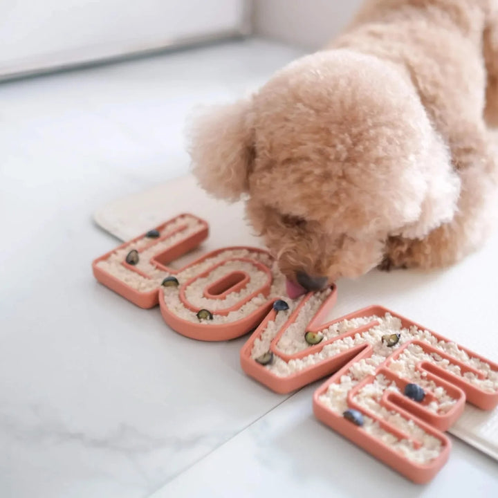 Hundeschleckmatte Love