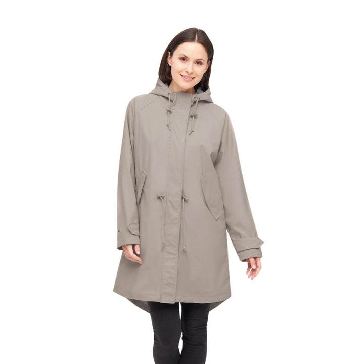 Friese Traveby Fisher Damen Regenjacke Cobblestone Beige