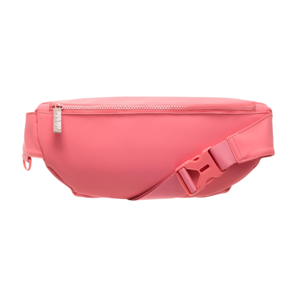 Leder Kotbeutelspender Für Hunde – 2-teilig, Rosa & Violett, Wasserabweisend, Für Spaziergänge