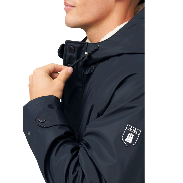 Regenjacke Herren Trekholm in Navy von Derbe